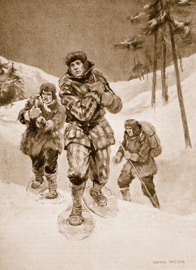 Donald Smith in viaggio verso il Labrador come punizione per aver lasciato il suo posto senza permesso da Archibald Webb